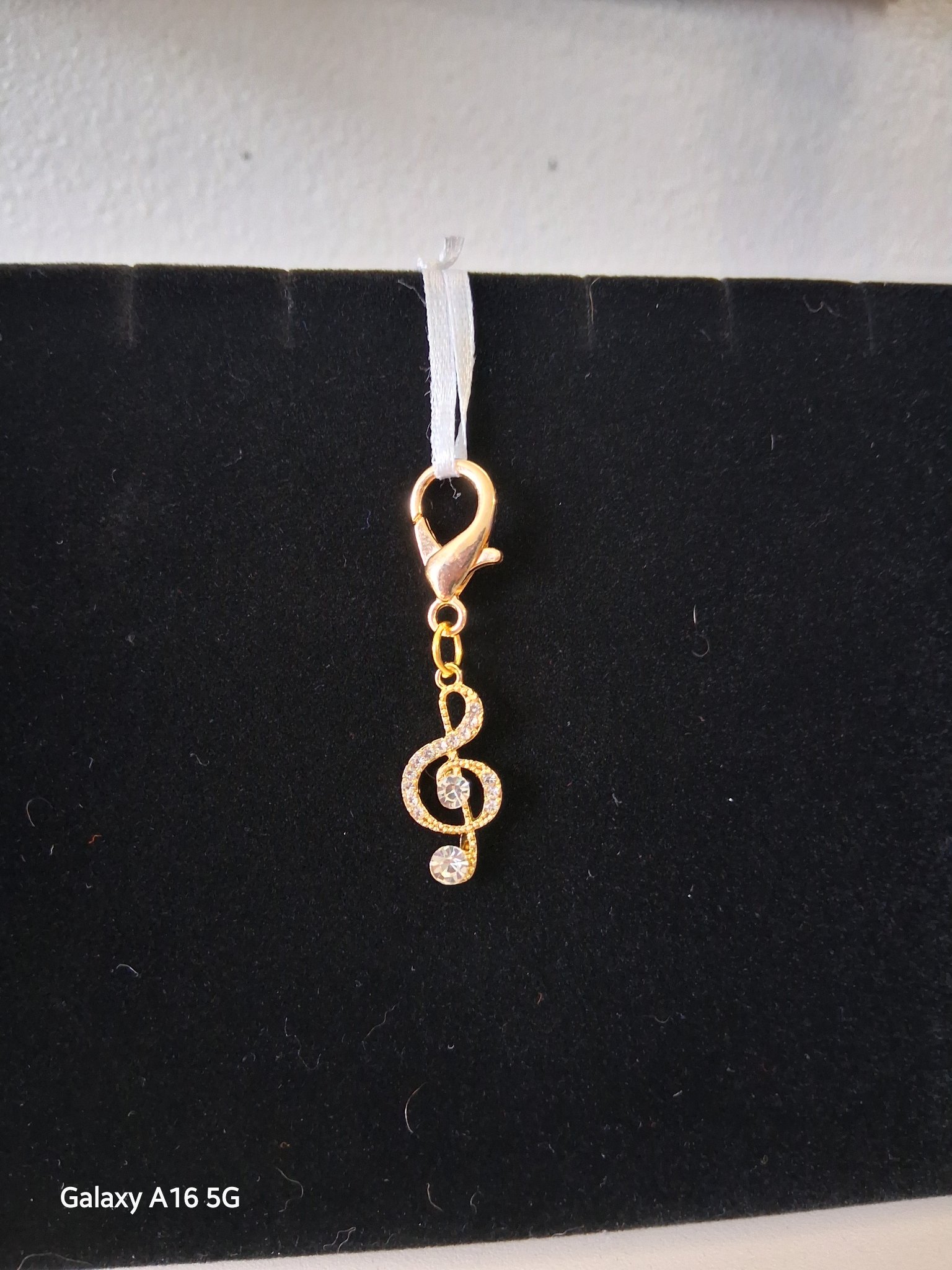 Musical Note Gem Keychain Set (3 pc)